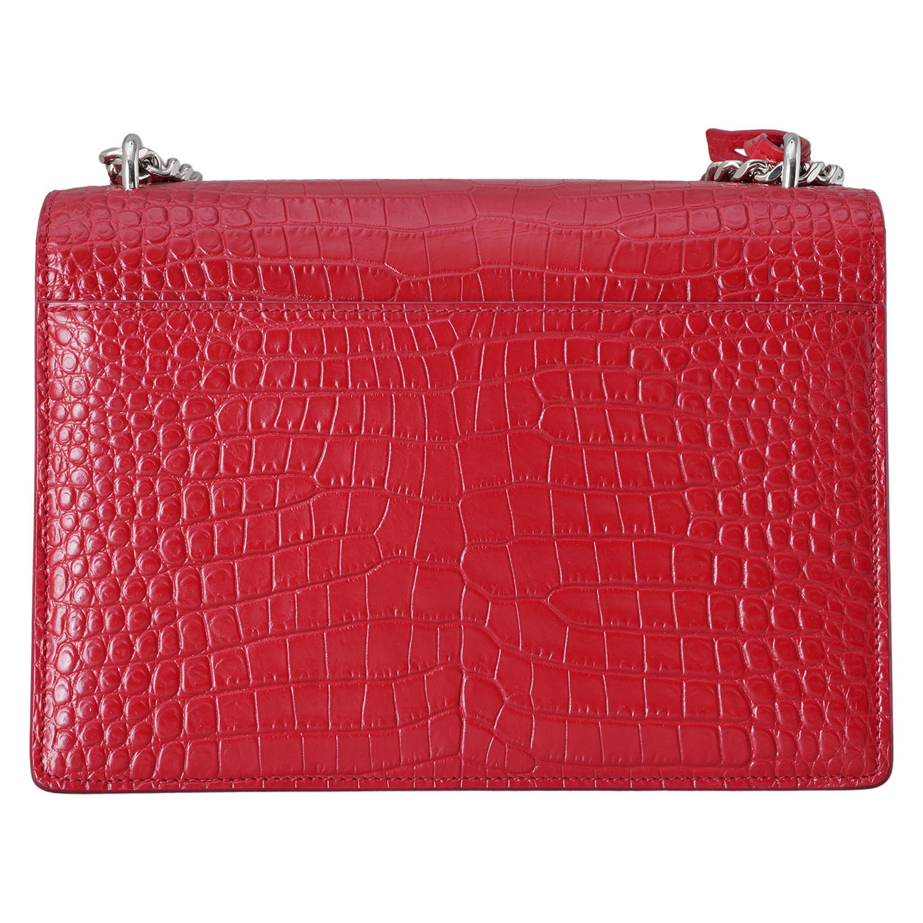 YVES SAINT LAURENT(USED)생로랑 442906 크로커 패턴 선셋백 미듐